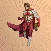 Mi Proyecto del curso: Ilustración para cómics: anatomía de un superhéroe. Un progetto di Illustrazione tradizionale, Character design, Fumetto, Disegno a matita e Disegno anatomico di Juanjo Forner - 01.01.2022