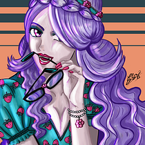 Il mio progetto del corso: Ritratto di personaggi femminili con Procreate. Projekt z dziedziny Trad, c, jna ilustracja, Ilustracja c, frowa, R, sunek c i frow użytkownika Elisa Tonidandel - 02.01.2022