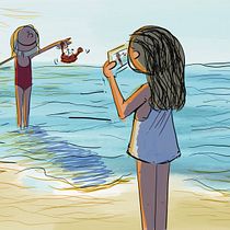 Mi Proyecto del curso: Introducción a la psicología del color: la narrativa cromática, Ana Lozano.. Traditional illustration, Fine Arts, Painting, Watercolor Painting, Children's Illustration, Narrative, and Color Theor project by Ana Lozano - 01.02.2022