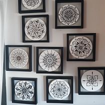 My project in The Art of Mandala Drawing: Create Geometric Patterns course. Drawing & Ink Illustration project by Jamie Lee - 12.17.2021