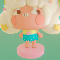 Mi Proyecto del curso: Creación de personajes kawaii en 3D con Blender  Ein Projekt aus dem Bereich Traditionelle Illustration, Design von Figuren, Digitale Illustration, 3-D-Modellierung und Manga von Julieth Alexandra Mercado montero - 01.01.2022
