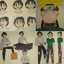 Mi Proyecto del curso: Creación de personajes manga. Traditional illustration, Character Design, Comic, and Manga project by Miranda Valentina Rojas Camacaro - 12.30.2021