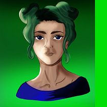 Meu projeto do curso: Retrato digital no Photoshop com um toque de fantasia. Traditional illustration, Drawing, Digital Illustration, Portrait Drawing, Digital Drawing, and Digital Painting project by Vinicius Ribeiro - 12.27.2021
