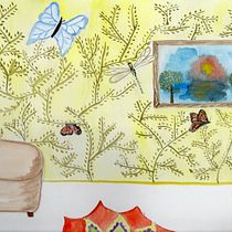 Mi Proyecto del curso: Ilustración narrativa infantil con técnicas mixtas. Ilustração tradicional, Colagem, Desenho a lápis, Ilustração infantil, Narrativa, Pintura guache, e Álbum ilustrado projeto de Martha Gpe. Rojas Mena - 03.01.2022