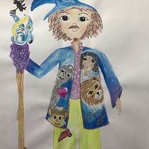 Mi Proyecto del curso: Introducción a la ilustración infantil. Traditional illustration, Fine Arts, Painting, Pencil Drawing, Drawing, Watercolor Painting, Children's Illustration, and Narrative project by Martha Gpe. Rojas Mena - 01.03.2022
