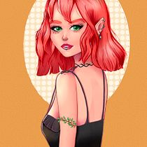 Mi Proyecto del curso IG:makiart_drawings. Projekt z dziedziny Trad, c, jna ilustracja, Ilustracja c, frowa, R, sunek c i frow użytkownika Lucía Gobaira - 21.12.2021