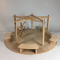 Pentacle design structure (1:4 model). Un progetto di Architettura, Progettazione dello spazio, Upc e cling di Philip Koomen - 02.01.2022