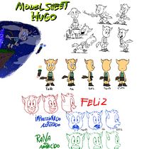 Meu projeto do curso: Design de personagens para animação com Photoshop. Animation, Character Design, and Character Animation project by Lucas Rhossard - 01.03.2022