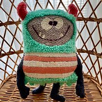Mi Proyecto del curso: Diseño y bordado de muñecos con aguja mágica. Embroider, Decoration, Art To, s, Punch Needle, and Textile Design project by Amaia - 01.03.2022