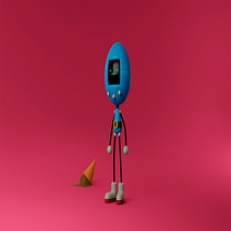Mi Proyecto del curso: Introducción al diseño y modelado 3D con Blender. Motion Graphics, Character Design, Product Design, and 3D Modeling project by Elisa Mulet Ribes - 01.03.2022