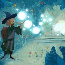 Il mio progetto del corso: Illustrazioni fantastiche con Procreate. Ilustração tradicional, Ilustração digital, e Desenho digital projeto de Cristina - 03.01.2022