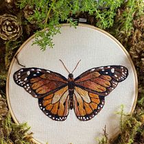 Meu projeto do curso: Técnicas de bordado realista. Traditional illustration, Embroider, and Textile Design project by Lucy Alves - 01.02.2022