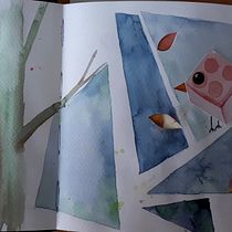 My project in Creative Watercolor Sketching for Beginners course. Traditional illustration, Sketching, Creativit, Drawing, Watercolor Painting, and Sketchbook project by marieke - 01.02.2022