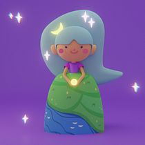 Mi Proyecto del curso: Creación de personajes kawaii en 3D con Blender  Ein Projekt aus dem Bereich Traditionelle Illustration, Design von Figuren, Digitale Illustration, 3-D-Modellierung und Manga von Arianna Garcia Moreno - 04.01.2022