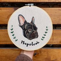 Mi Proyecto del curso: Needle painting para principiantes. Embroider, Naturalistic Illustration, and Textile Design project by Carolina Torres Cifuentes - 07.04.2021