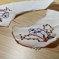Mi Proyecto del curso: Técnicas básicas de bordado: puntadas, composiciones y gamas cromáticas. Un projet de Création d'accessoires, Création de costumes, Broderie, Théorie des couleurs , et Design textile de miriam_bravo - 04.01.2022