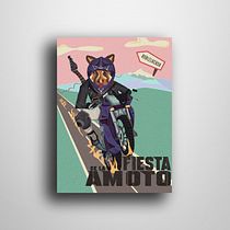 Mi Proyecto del curso: Ilustración geométrica con volumen. Traditional illustration, Character Design, and Digital Illustration project by Rak Fernandez - 01.04.2022