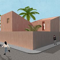 Mi Proyecto del curso: Representación gráfica de proyectos arquitectónicos. Un projet de Architecture, Design graphique, Architecture d'intérieur, Design d'intérieur, Pa, sagisme, Collage, Architecture numérique et Illustration architecturale de Dayane Ramos - 03.01.2022