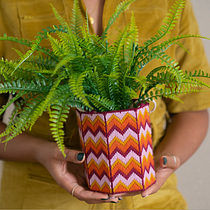 My project in Bargello for Beginners: Retro Needlepoint Patterns course. Fiber Arts, Textile Design, and Embroider project by Nerrisa Pratt - 01.04.2022