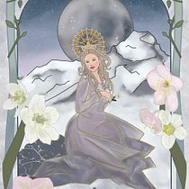My project in Illustrated Portraits in Art Nouveau Style course. Ilustração tradicional, Artes plásticas, Ilustração digital, Desenho de retrato, Desenho artístico, Desenho digital, e Pintura digital projeto de verena.marie.eberhardt - 05.01.2022