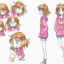 My project in Creation of Manga Characters course. Traditional illustration, Character Design, Comic, and Manga project by Ashley Ehlers - 01.05.2022