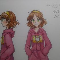 My project in Colored Marker Techniques for Manga course. Traditional illustration, Comic, Color Theor, and Manga project by Ashley Ehlers - 01.05.2022