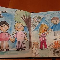 Il mio progetto del corso: Sketchbook per esplorare il tuo stile di disegno. Traditional illustration, Sketching, Creativit, Drawing, Watercolor Painting, Sketchbook, and Gouache Painting project by Lorena Lovrečič - 01.05.2022