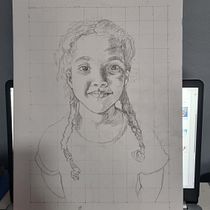 My project in  Realistic Oil Portraiture: Conveying Detail and Expression course. Fine Arts, Painting, and Oil Painting project by Ralph Cloete - 01.05.2022