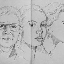 Mi Proyecto del curso: Sketchbook de retrato: explora el rostro humano . % Vicky Long tarafından hazırlanan Eskiz çizimi, Çizim, Portre Çizimi, Sanatsal Çizim, Ve Eskiz defteri projesi - 01.01.2022