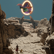 My project in Fantastic 3D illustration with Blender course: Cosmic Egg. 3D, Digital Illustration, and 3D Design project by Frank Bosma - 01.05.2022