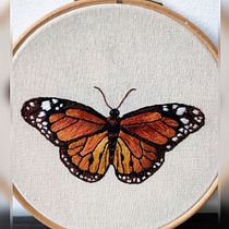 Meu projeto do curso: Técnicas de bordado realista. Traditional illustration, Embroider, and Textile Design project by michellebraglia - 01.05.2022