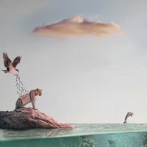 Mon projet du cours : Photomontage et illustrations fantastiques sur Photoshop. Photograph, Collage, Photo Retouching, Digital Illustration, Photographic Composition, and Photomontage project by Yannick - 01.05.2022
