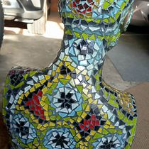 My project in Introduction to Mosaic Artwork course. Arts, Crafts, Furniture Design, Making, Decoration, Ceramics, and DIY project by metjie1 - 01.05.2022