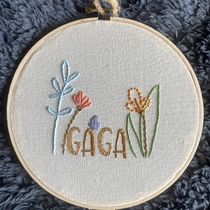 Mi Proyecto del curso: Técnicas básicas para bordar letras. Un projet de Broderie , et Design textile de Andre Del Pozo - 03.01.2022
