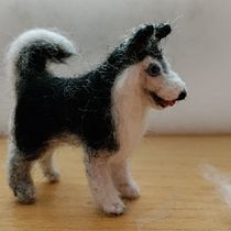 My project in Needle Felting Animal Creation course. Artesanato, Design de brinquedos, Tecido, Feltragem com agulha, e Design têxtil projeto de suvi.kervinen - 04.01.2022