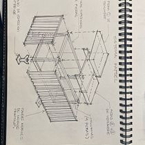 Boceto de diseño industrial. Un projet de Architecture, Esquisse , Dessin et Illustration architecturale de israel miranda casas - 05.01.2022