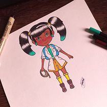 Meu projeto do curso: Design de personagens para animação com Photoshop. Animation, Character Design, and Character Animation project by Barbara Sicca - 01.05.2022