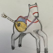 Mi Proyecto del curso: Técnicas de ilustración para desbloquear tu creatividad. Design, Traditional illustration, Fine Arts, Painting, Creativit, Creating with Kids, and Sketchbook project by terebarboza08 - 01.05.2022