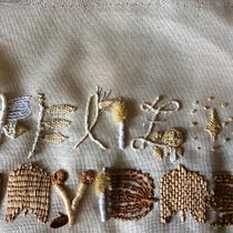 Mi Proyecto del curso: Introducción al bordado en relieve. Projekt z dziedziny  Haft użytkownika Raquel Biciego Sanchez - 15.11.2021