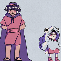 My colorful lineup. Un projet de Illustration traditionnelle, Animation, Conception de personnages, Jeux vidéo , et Conception de jeux vidéo de dodidouda - 05.01.2022
