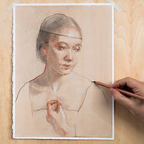 My project in Classical Portrait Drawing: The Renaissance Man’s Method course. Artes plásticas, Esboçado, Desenho, Desenho de retrato, Desenho realista, e Desenho artístico projeto de Michele Bajona - 05.01.2022
