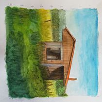 Mon projet du cours : Personnages animaux à l’aquarelle pour livres jeunesse. Traditional illustration, Fine Arts, Painting, Drawing, Watercolor Painting, Children's Illustration, and Narrative project by Noëmi Jollin leclercq - 01.03.2021
