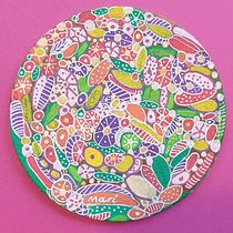 My project in Botanical Patterns in a Sketchbook: Conquer the Blank Page course. Ilustração tradicional, Pattern Design, Ilustração botânica, e Sketchbook projeto de maryam_rahmati11 - 06.01.2022