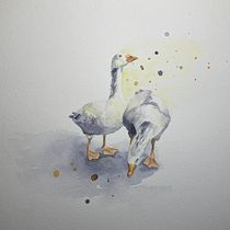 Expressive Animal Portraits in Watercolor course final pieces. Un projet de Illustration traditionnelle, Aquarelle, Dessin réaliste et Illustration naturaliste de Lindsay Redinger - 06.01.2022