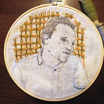 Il mio progetto del corso: Creazione di ritratti ricamati. Un projet de Broderie , et Design textile de Simona Termotto - 06.01.2022