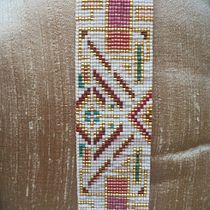 Mi Proyecto del curso: Diseño de accesorios con cuentas: teje patrones elegantes Ein Projekt aus dem Bereich Erweiterungsentwicklung, H, werk, Schmuckdesign und Weben von Maria Eugenia - 06.01.2022