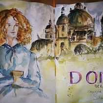 My project in Artistic Watercolor Sketching: Dare to Express Your Ideas course. Traditional illustration, Sketching, Creativit, Drawing, Watercolor Painting, and Sketchbook project by Marilyn Richter - 01.06.2022