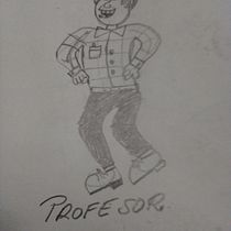 Introducción Cartoons:Profesor. Un projet de Illustration traditionnelle de Richard Martínez Montoya - 06.01.2022