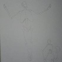 Mi Proyecto del curso: Ilustración para cómics: anatomía de un superhéroe. Un progetto di Illustrazione tradizionale, Character design, Fumetto, Disegno a matita e Disegno anatomico di Ulises Palacios - 06.01.2022