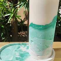 Meu projeto do curso: Técnicas decorativas com concreto. Accessor, Design, Arts, Crafts, Interior Design, Interior Decoration, and DIY project by Jaqueline Huguinin - 01.06.2022